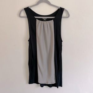Merona Black and Silver Tank Top